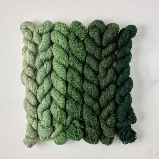 Green Chunky Knit Wool