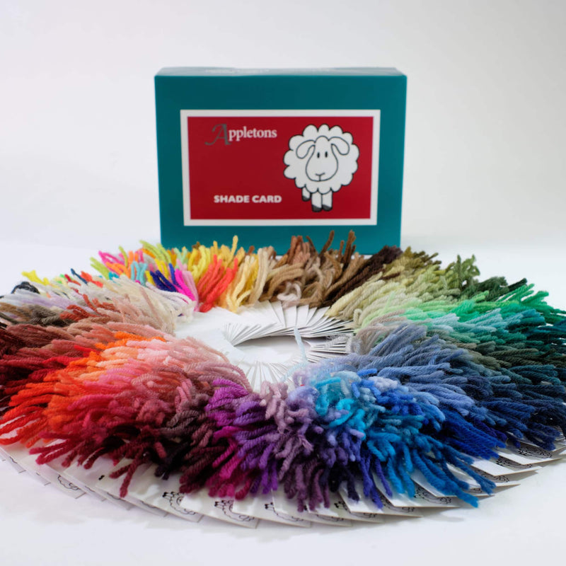 Appletons Wool Yarn Shade Cards - HM Nabavian