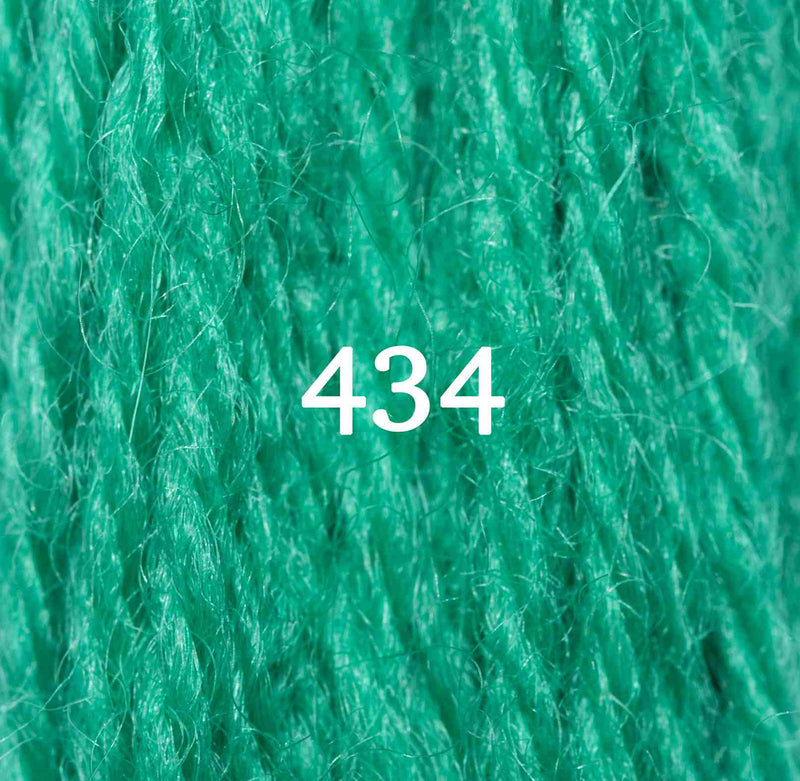 Appletons Wool Yarn - Signal Green 431 - 438 - HM Nabavian