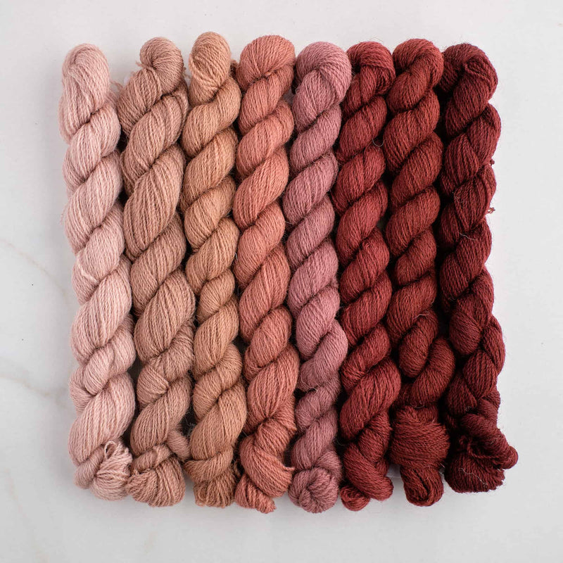 Appletons Wool Yarn - Terra Cotta 121 - 128 - HM Nabavian