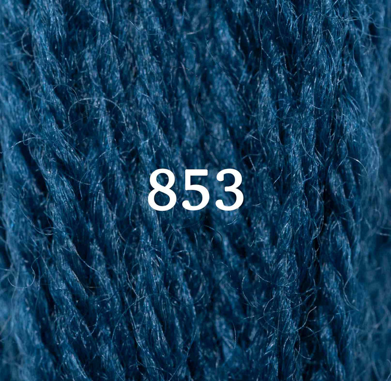 Appletons Wool Yarn - Winchester Blue 853 - HM Nabavian