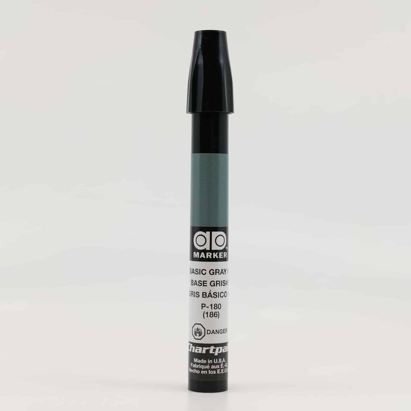 Basic Gray P-180 - Tri-Nib AD® Art Marker - HM Nabavian