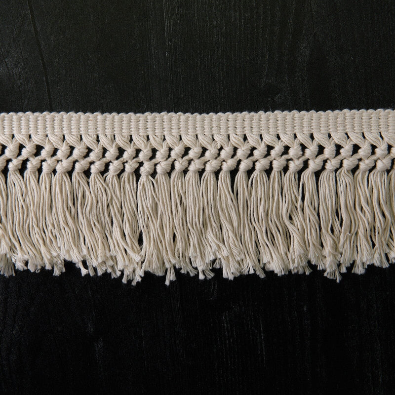 DBLK-3 Double Knotted Oriental Rug Fringe (Multiple Shades) - HM Nabavian