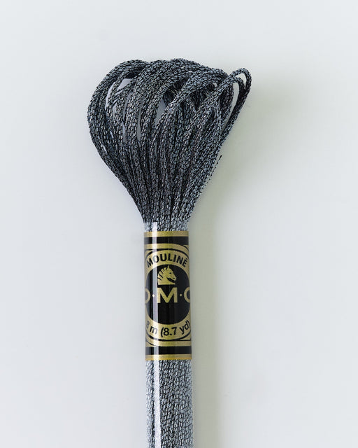 DMC Embroidery Stranded Thread - Mouliné Light Effects - E317 - Metallic Steel - HM Nabavian