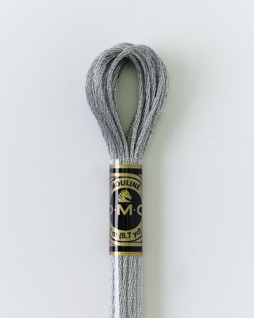 DMC Embroidery Stranded Thread - Mouliné Light Effects - E415 - Metallic Chrome - HM Nabavian