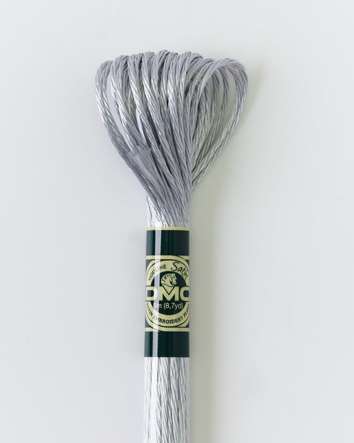 DMC Embroidery Stranded Thread - Satin Floss - S415 - Metallic Chrome - HM Nabavian