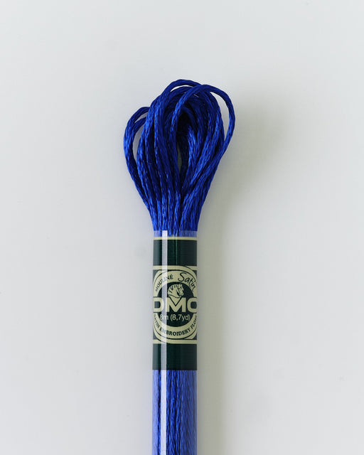 DMC Embroidery Stranded Thread - Satin Floss - S820 - Royal Blue - HM Nabavian