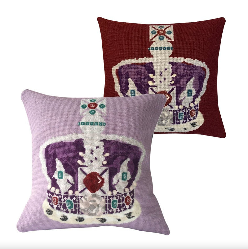 Flanders Needlepoint Kits - Imperial State Crown (Purple) - HM Nabavian