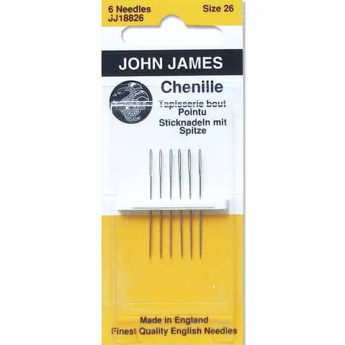 John James Chenille Needles (Size 13)