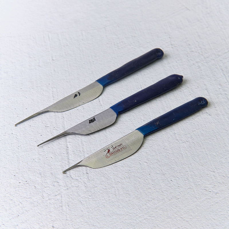 Knife Edged Persian Weaver's Hooks ("Chaghoo") - HM Nabavian