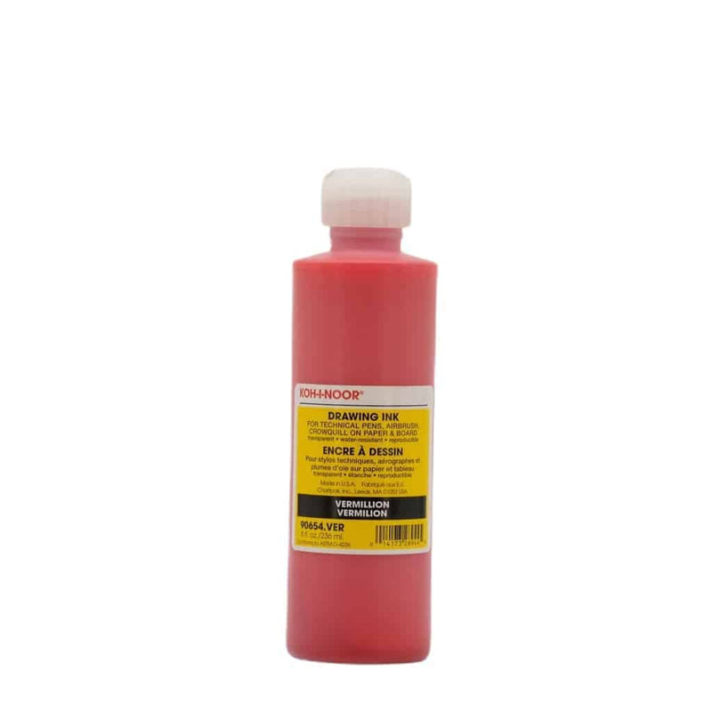 KOH-I-NOOR® ink - VERMILLION 8 oz. - HM Nabavian