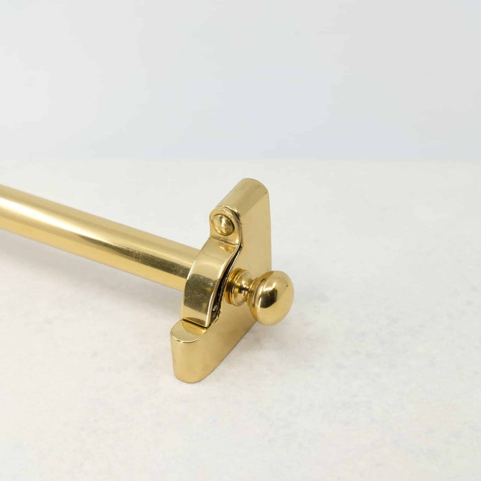 Large Tube Polished Brass Stair Rod - HM Nabavian