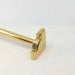 Large Tube Polished Brass Stair Rod - HM Nabavian