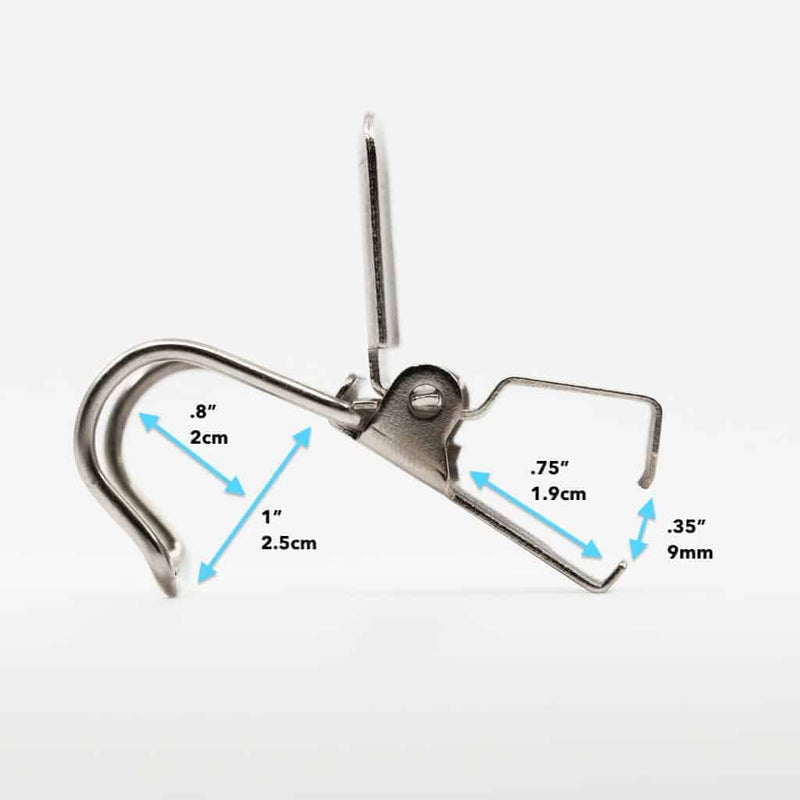 Medium 'U' Rug Display Clips - HM Nabavian