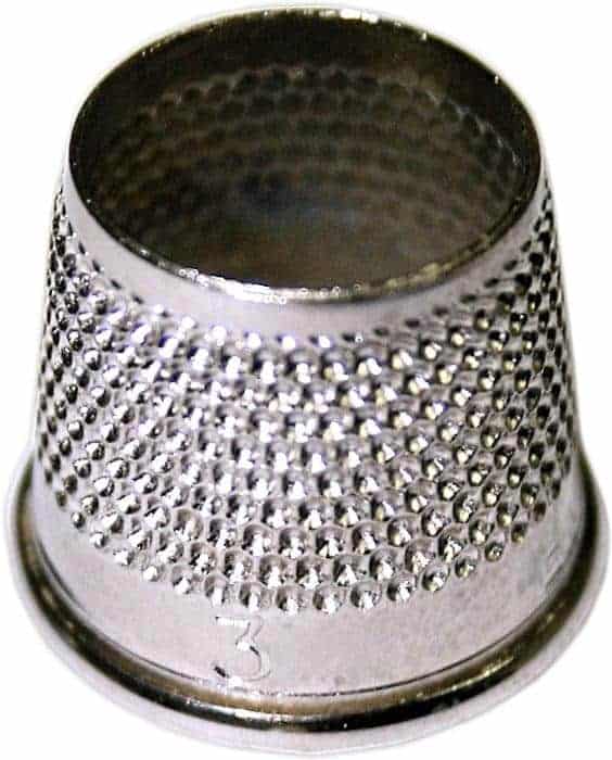 Nickel Plated Thimbles-Closed Top