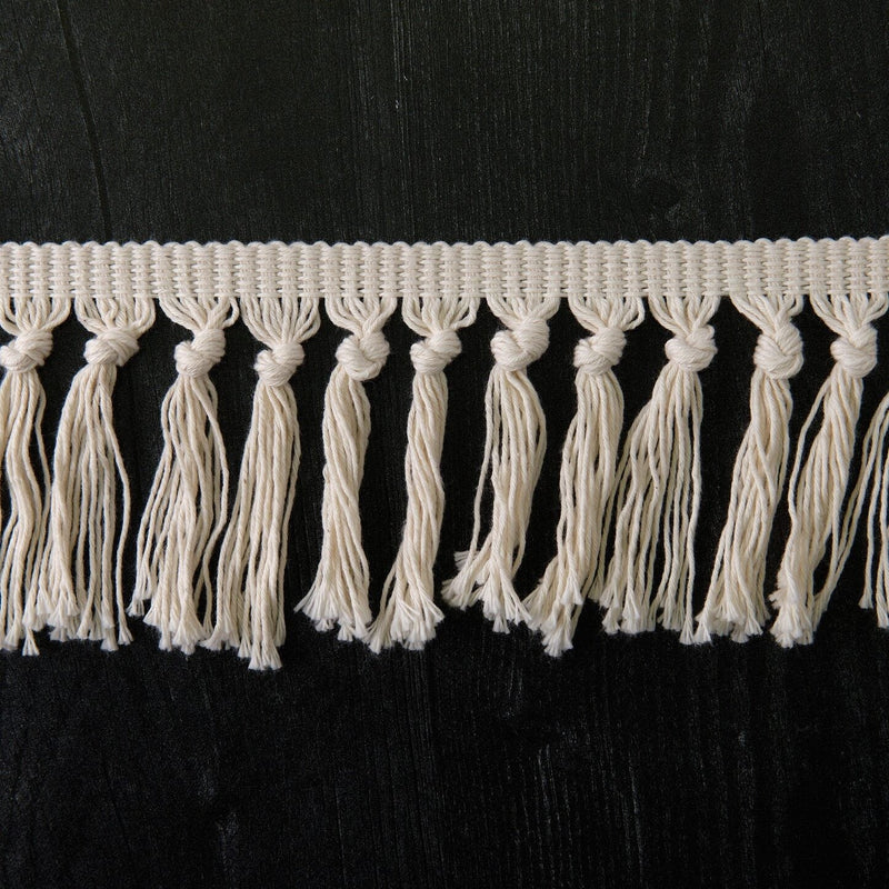 OR-106 Open Spaced Knotted Oriental Rug Fringe (Multiple Shades) - HM Nabavian