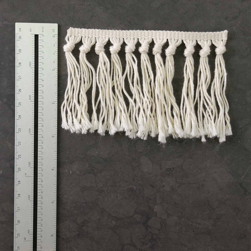 OR-5 Knotted Narrow Header Oriental Rug Fringe (Narrow Header) - HM Nabavian