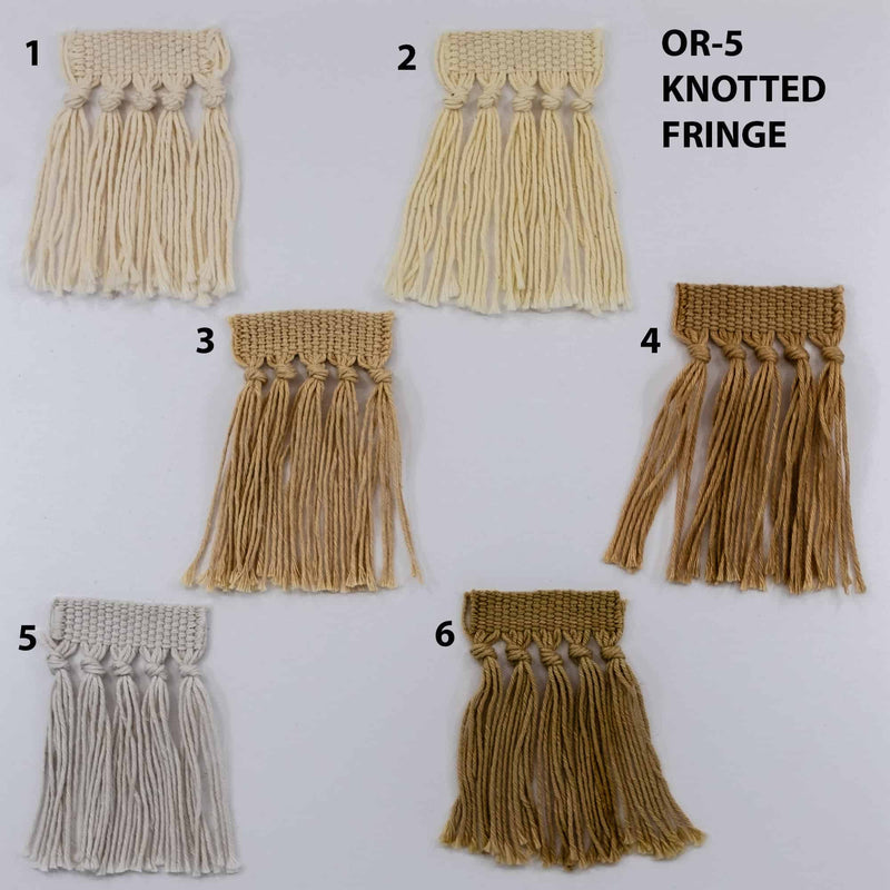 OR-5 Knotted Rug Fringe (Bolts) - HM Nabavian