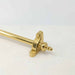 Polished Brass Stair Rod - Solid Core - HM Nabavian