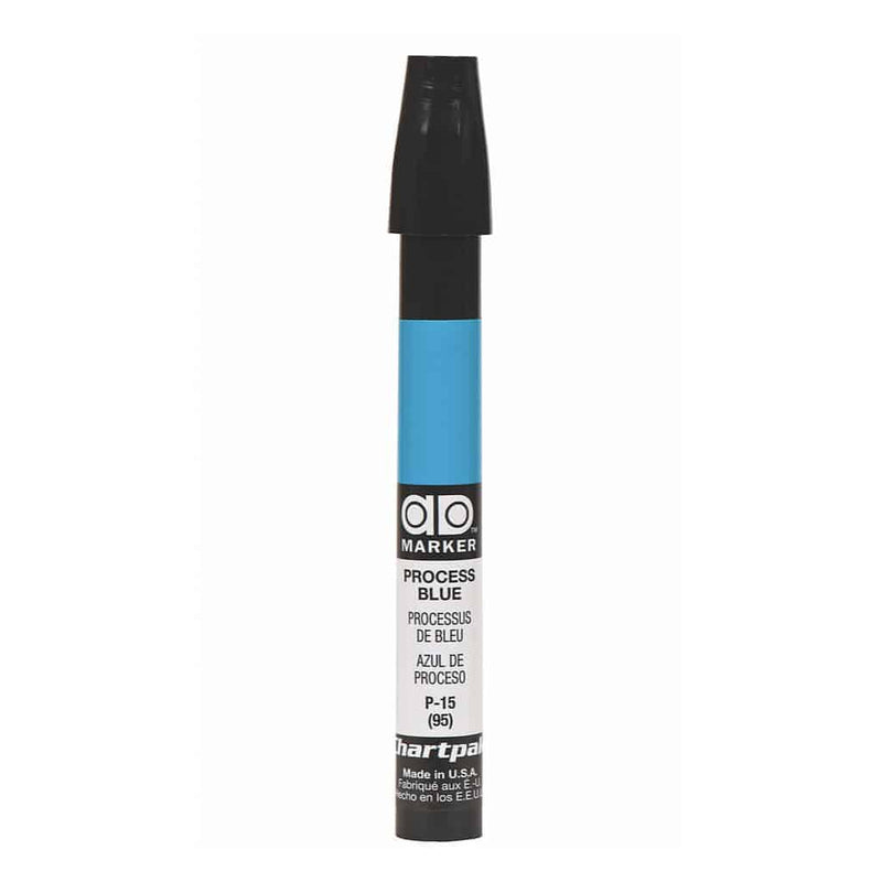 Process Blue P-15 - Tri-Nib AD® Art Marker - HM Nabavian