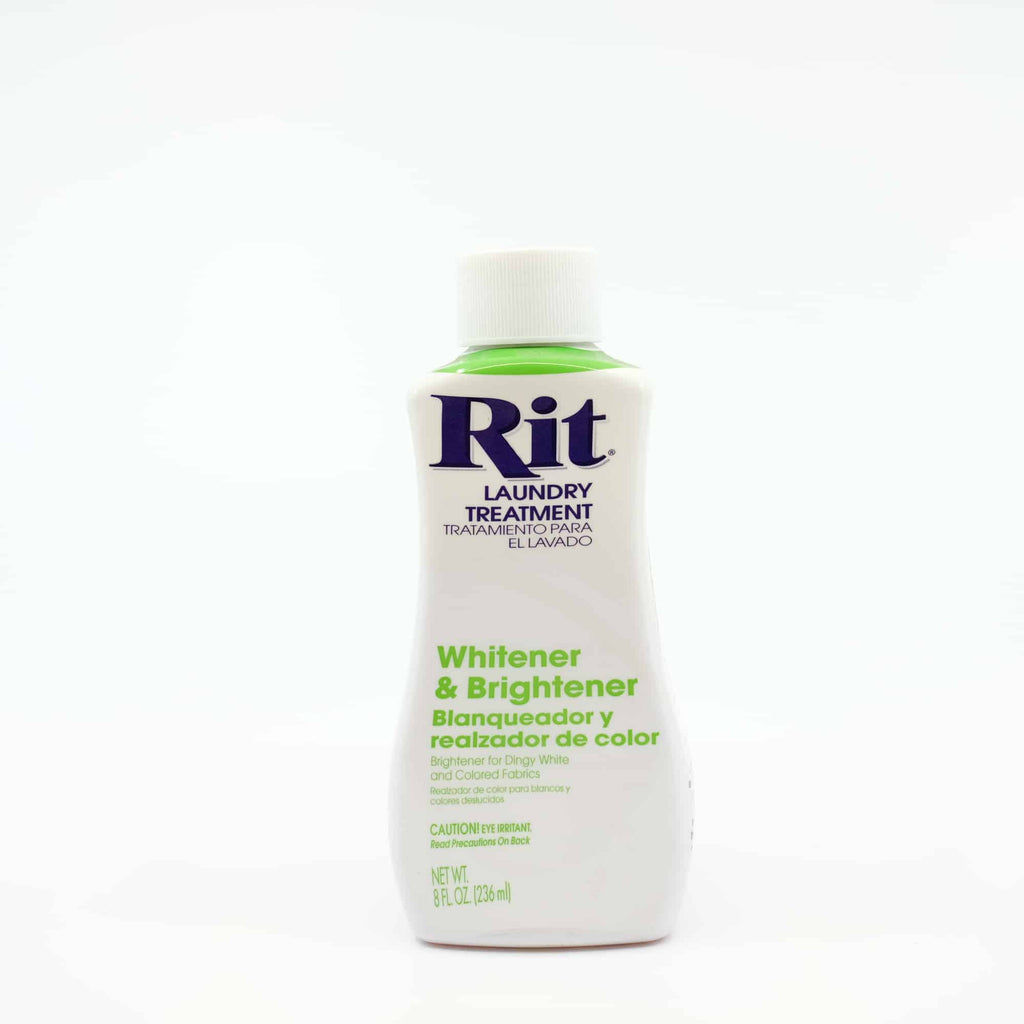 Rit Dye Laundry Treatment Whitener Brightener 8 oz, 3 Pack