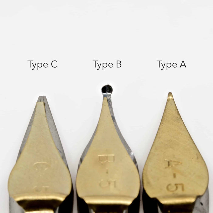Speedball Metal Pen Nibs - Type B — HM Nabavian