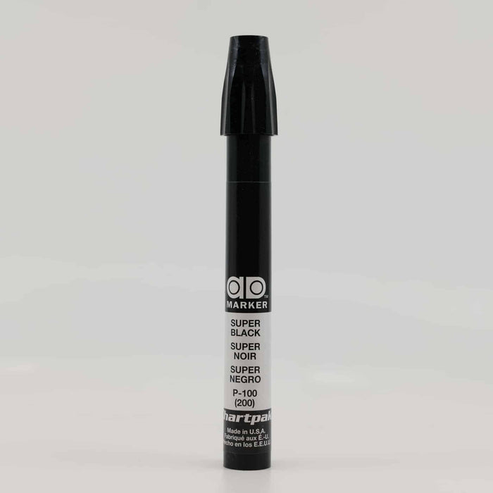 Super Black P-100 - Tri-Nib AD® Art Marker - HM Nabavian
