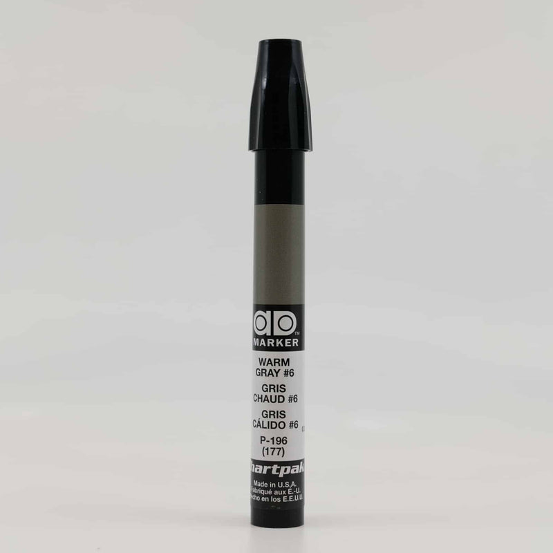 Warm Gray 6 P-196 - Tri-Nib AD® Art Marker - HM Nabavian