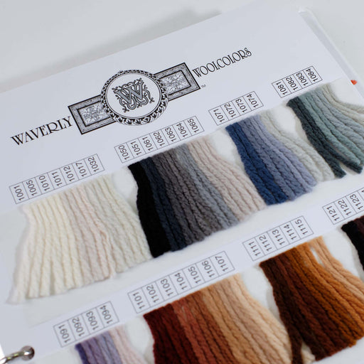 Waverly Wool Yarn Shade Cards