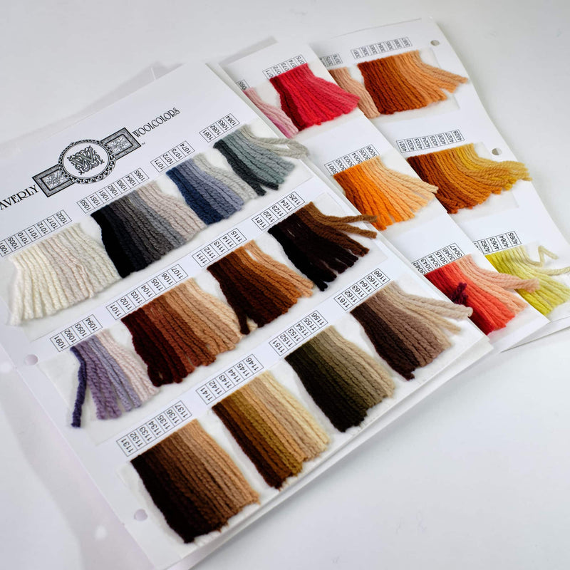 Waverly Wool Yarn Shade Cardsn 2